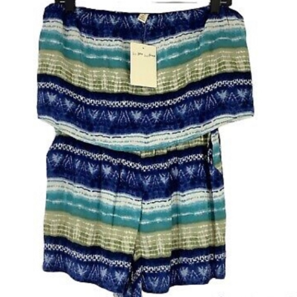Brand new bebop tie dye romper
